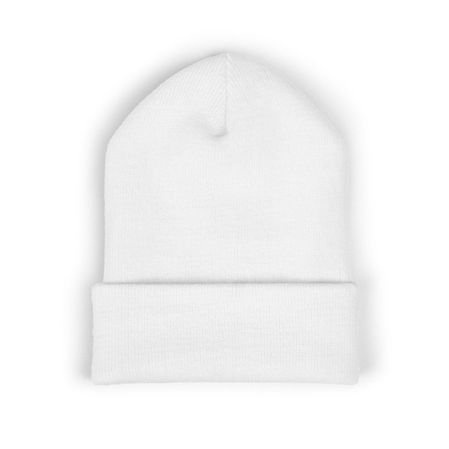 Classic Cuffed Beanie with Star Embroidery - Trendy Headwear for Streetwear Lovers