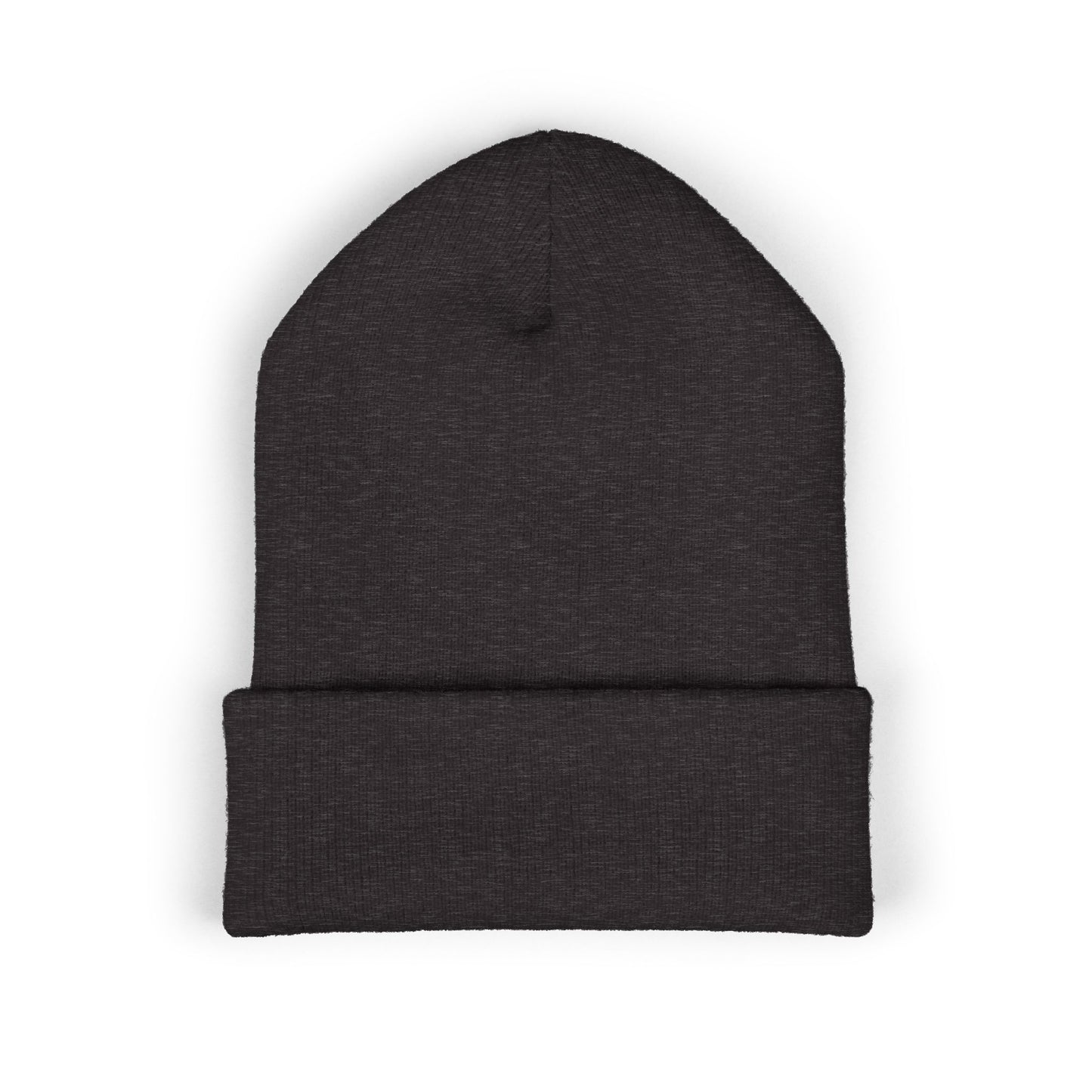 Classic Cuffed Beanie with Star Embroidery - Trendy Headwear for Streetwear Lovers