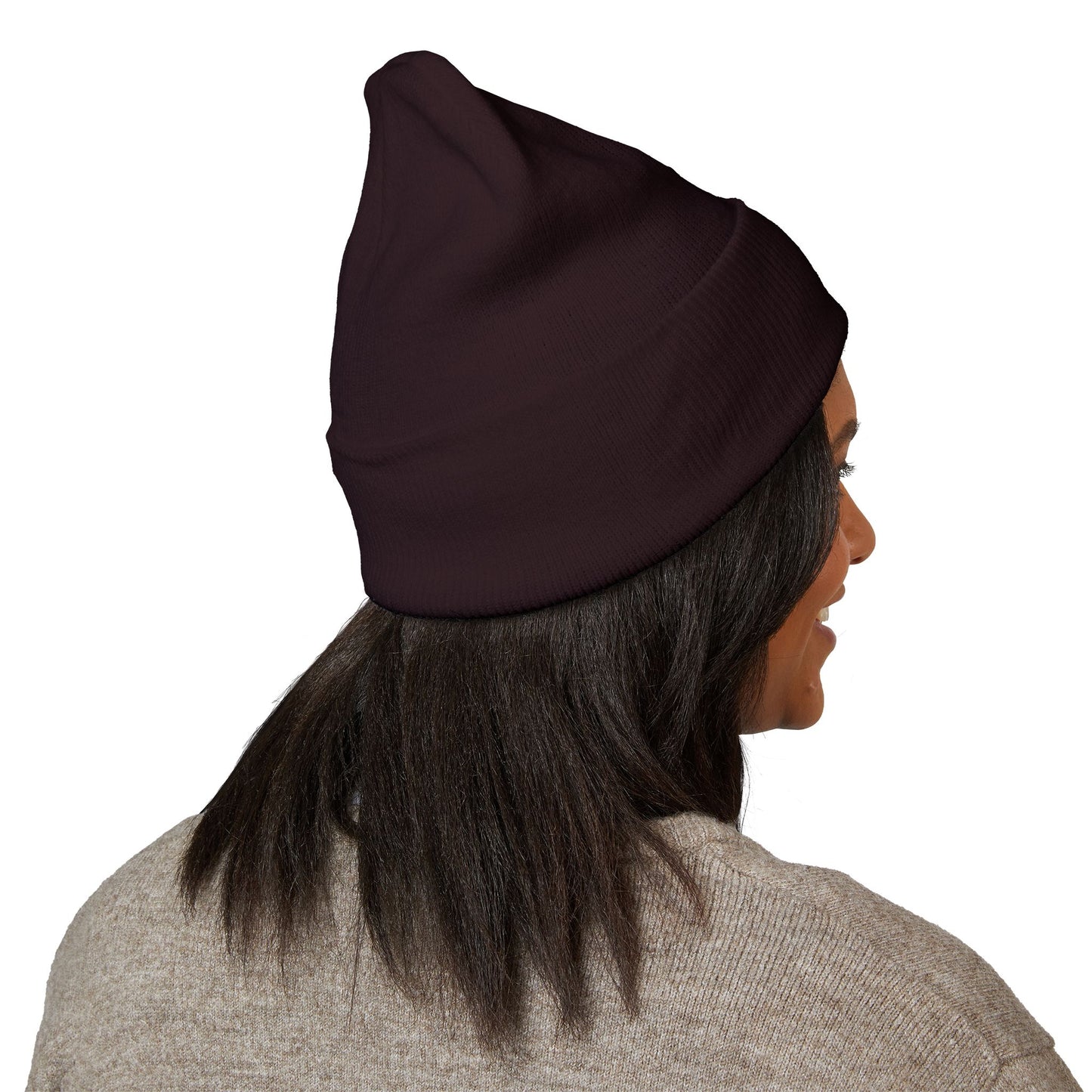 Classic Cuffed Beanie with Star Embroidery - Trendy Headwear for Streetwear Lovers