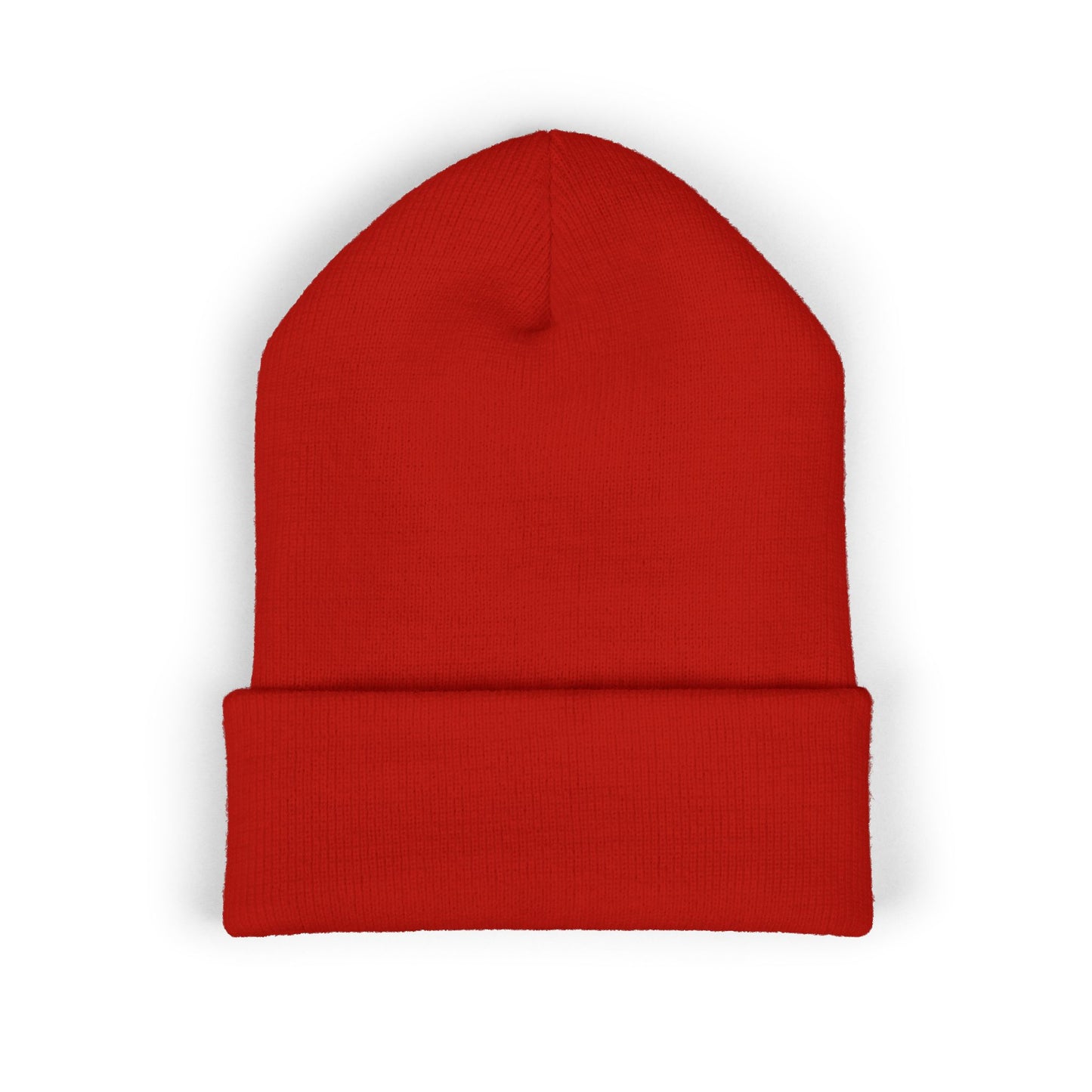 Classic Cuffed Beanie with Star Embroidery - Trendy Headwear for Streetwear Lovers