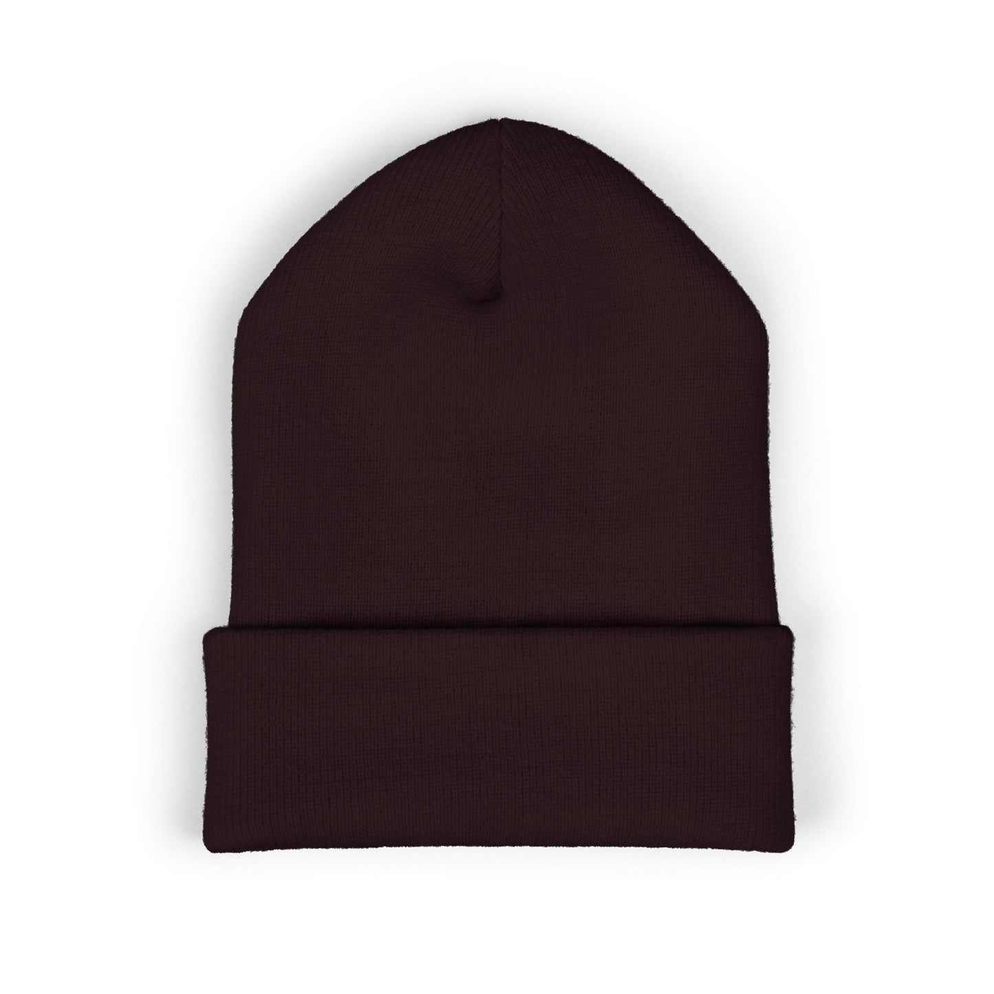 Classic Cuffed Beanie with Star Embroidery - Trendy Headwear for Streetwear Lovers