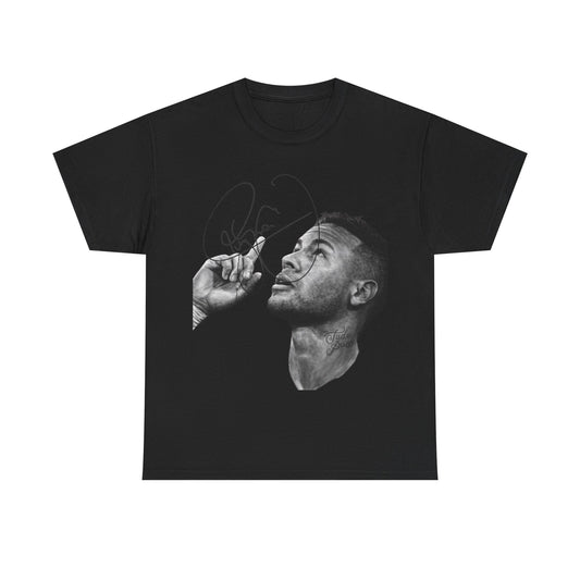 Neymar - Inspirational Unisex Heavy Cotton Tee with Signature Design