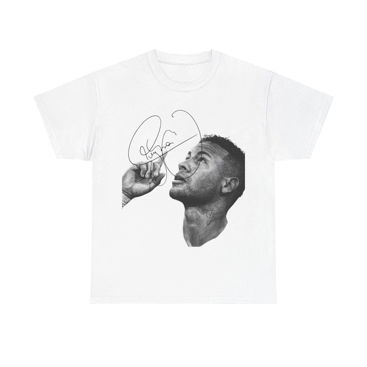 Neymar - Inspirational Unisex Heavy Cotton Tee with Signature Design