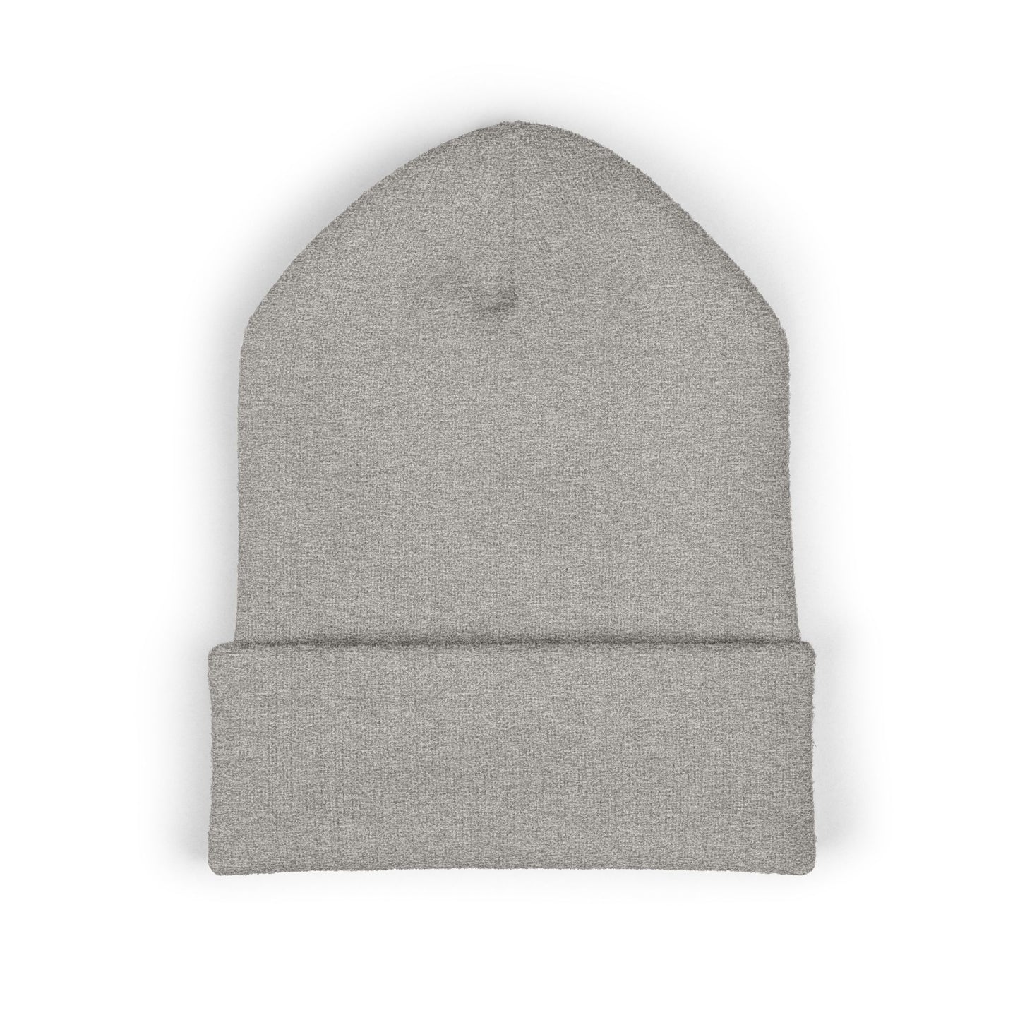 Classic Cuffed Beanie with Star Embroidery - Trendy Headwear for Streetwear Lovers
