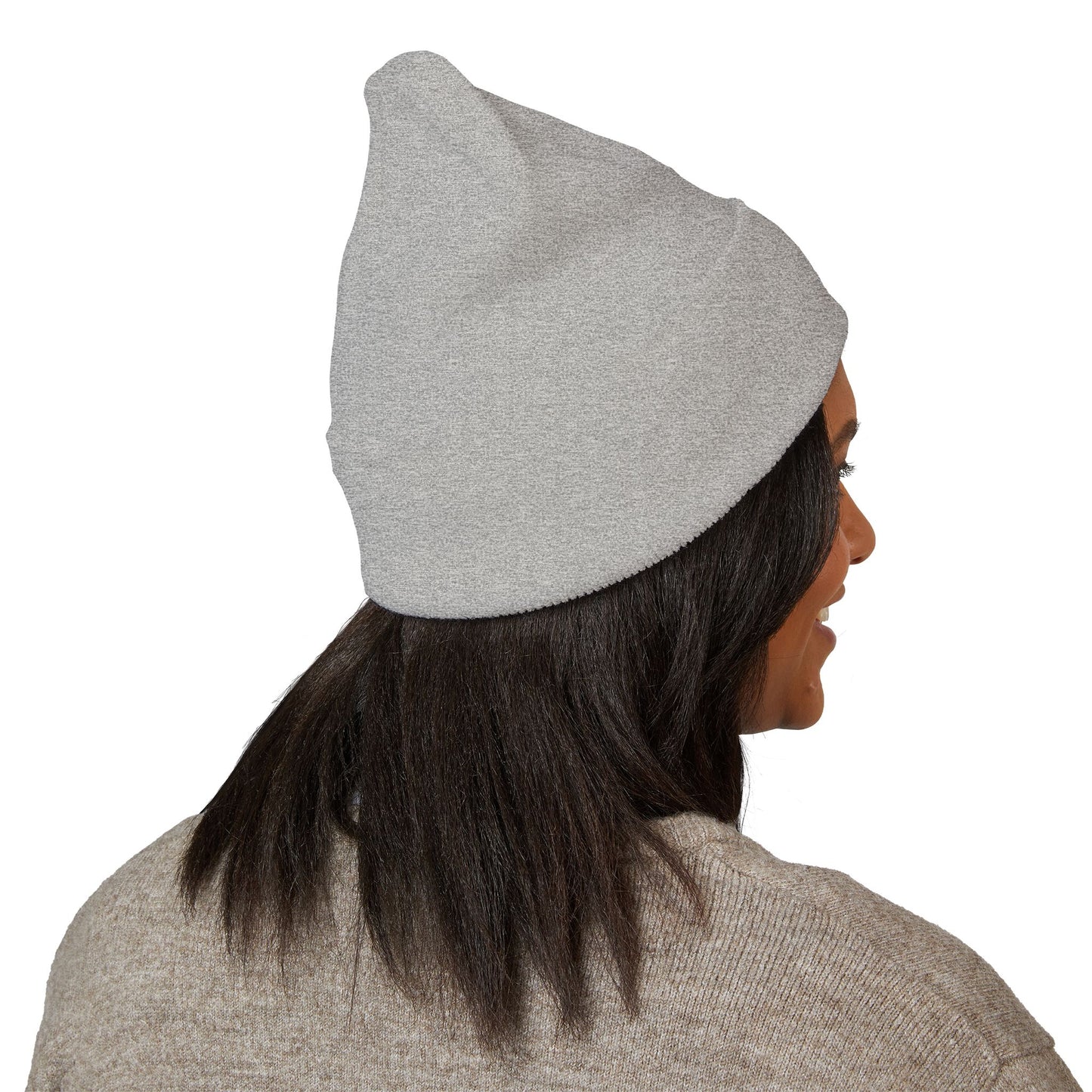 Classic Cuffed Beanie with Star Embroidery - Trendy Headwear for Streetwear Lovers